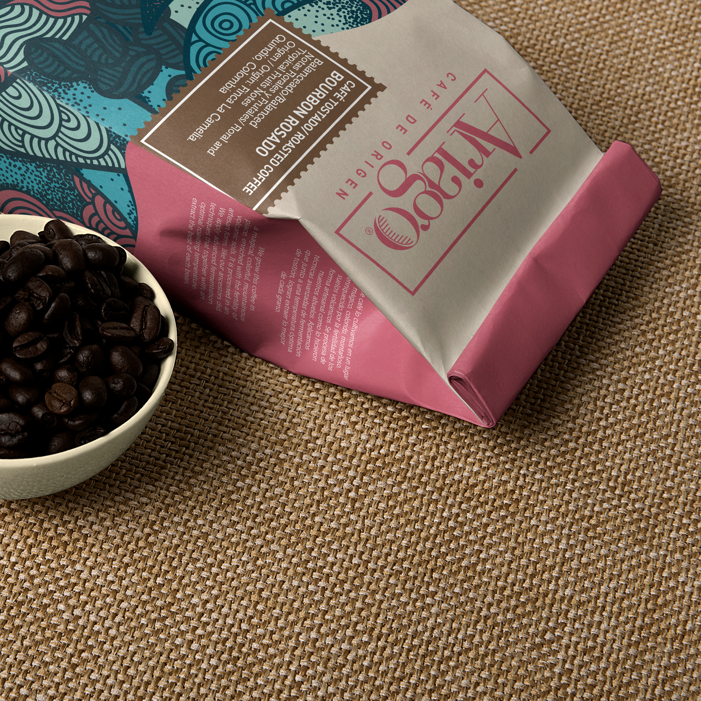 Bourbon Rosado (340gr) Tostión Media | Notas florales equilibradas